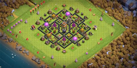 coc base layout th 8.